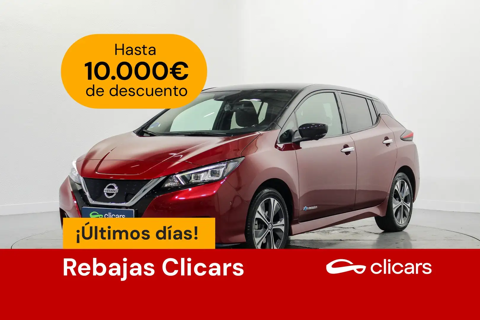 Nissan Leaf 62 kWh e+ Tekna Gris - 1