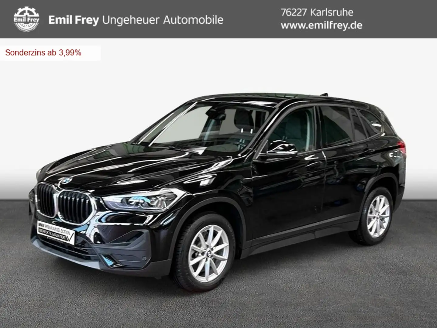 BMW X1 xDrive20d Aut. Advantage Black - 1
