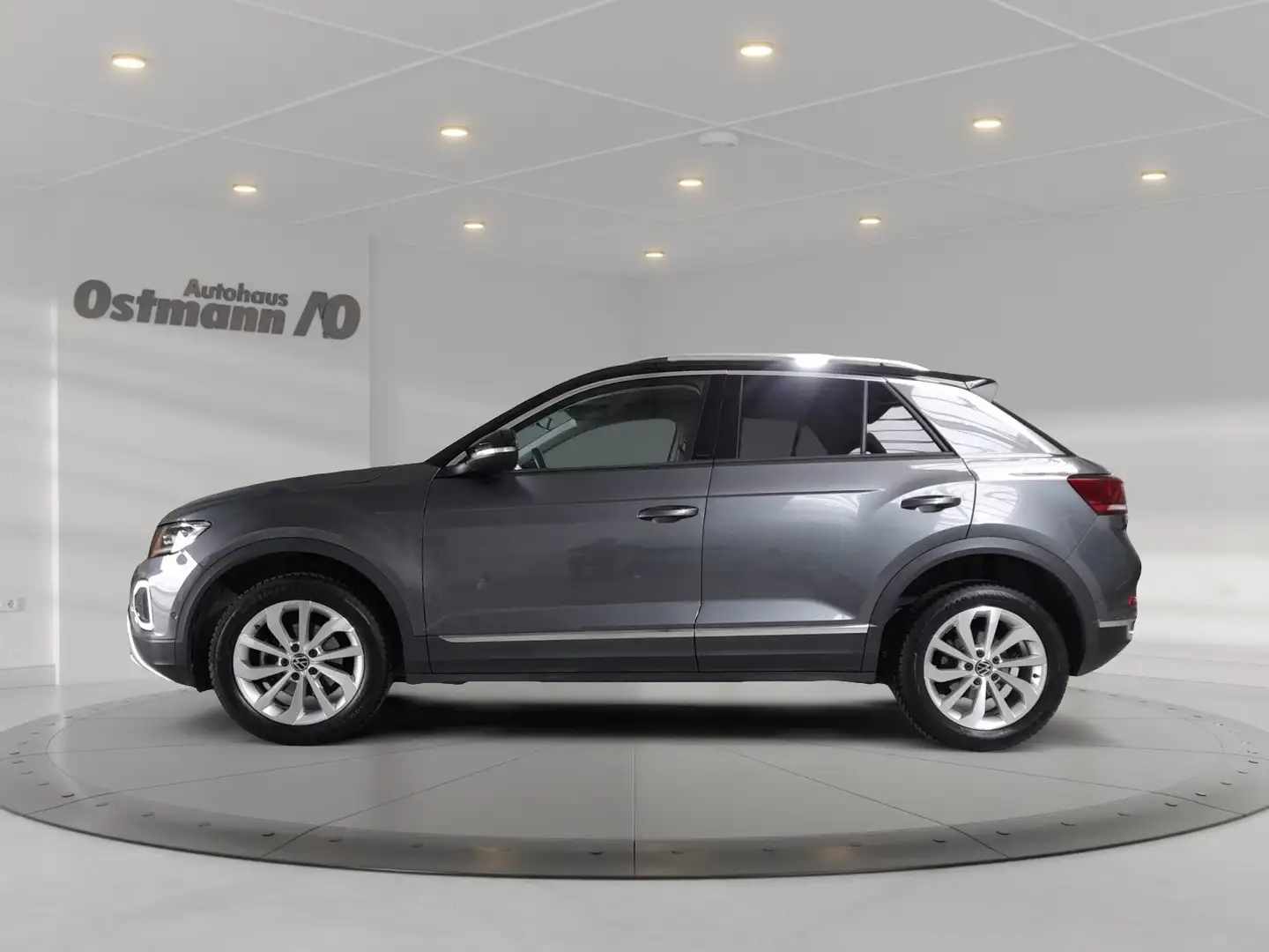 Volkswagen T-Roc 1.5 TSI Style AHK Massage Navi 2xKlima Grau - 2