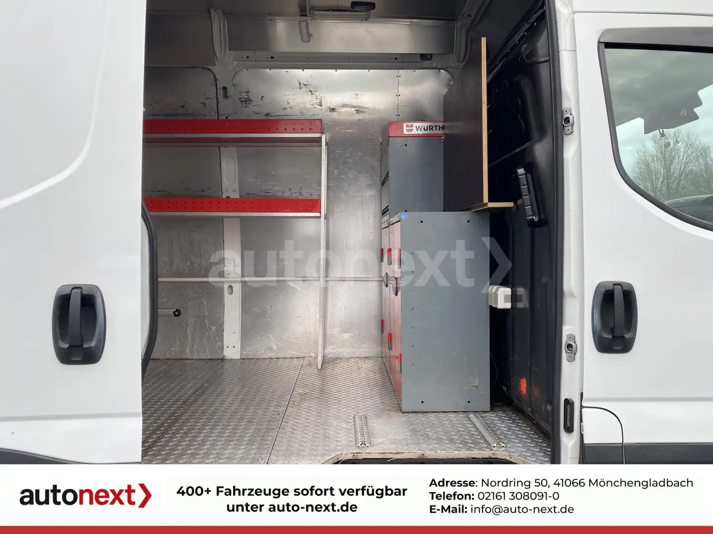 Iveco Daily L4H3 3,0 Aut. *Kanal HD-Spüler* F&F Blanc - 2