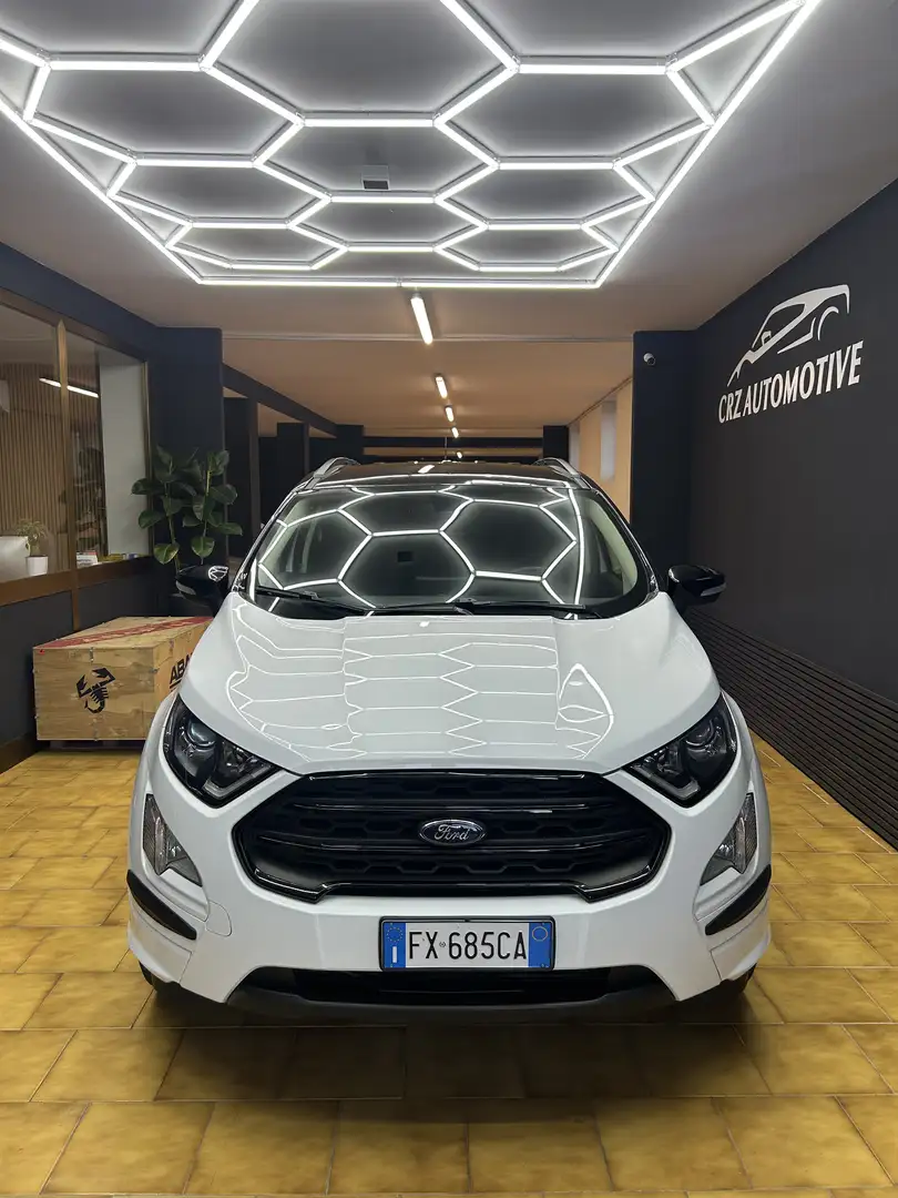 Ford EcoSport EcoSport 2018 1.0 ecoboost ST-Line Black Edition s Weiß - 2