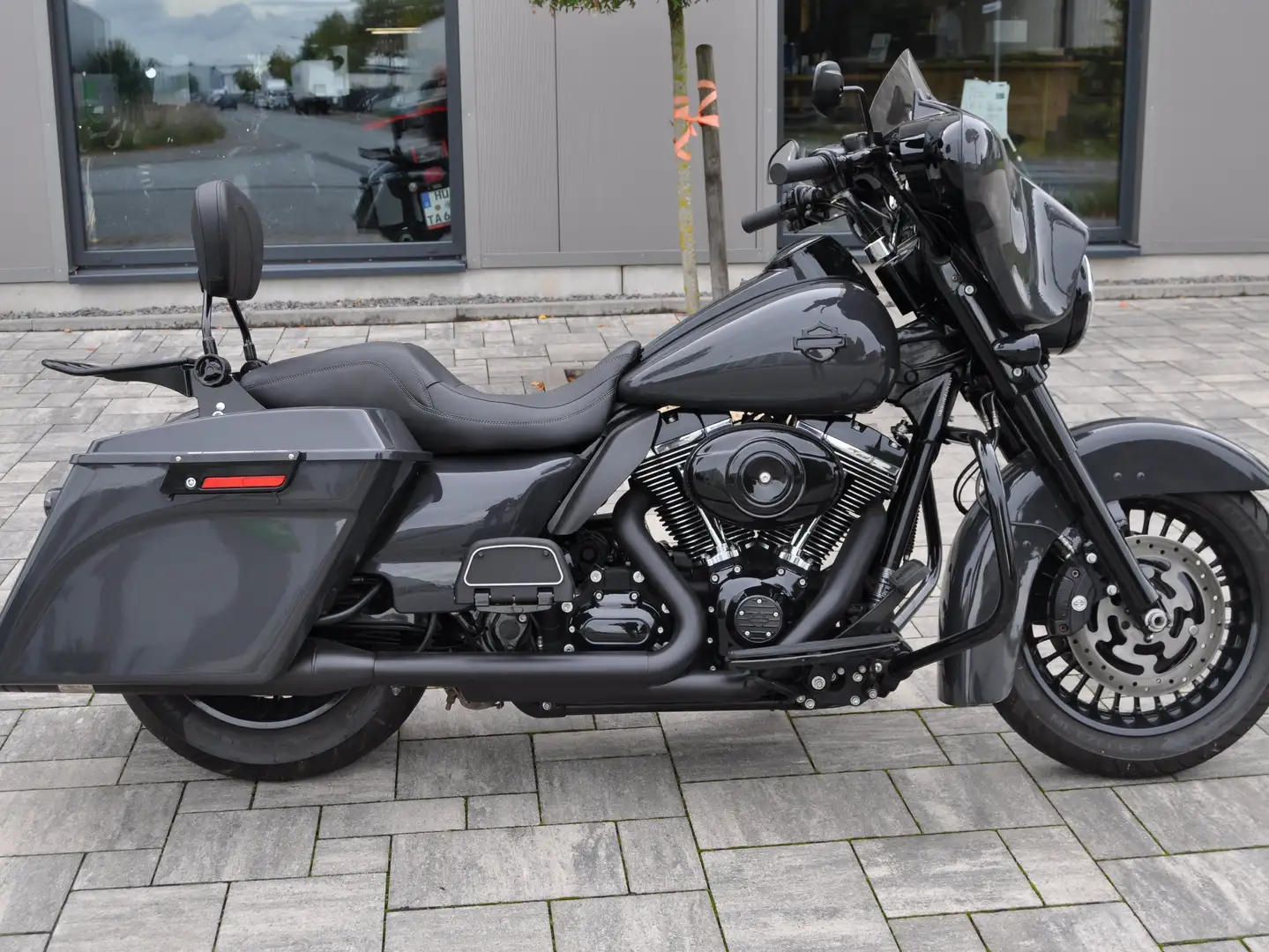 Harley-Davidson Street Glide ABS-103 CUI-mit Jekill Anlage--Top Zustand Grau - 2