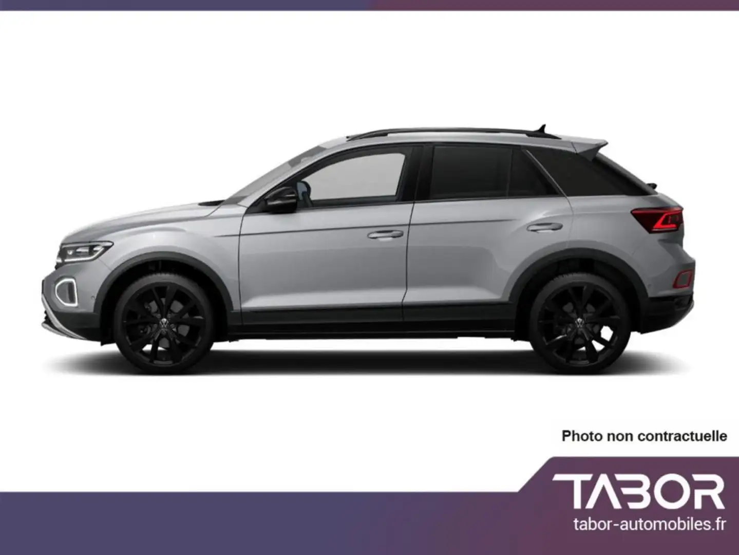 Volkswagen T-Roc 150 DSG Style Pano BlackP GPS Argent - 2