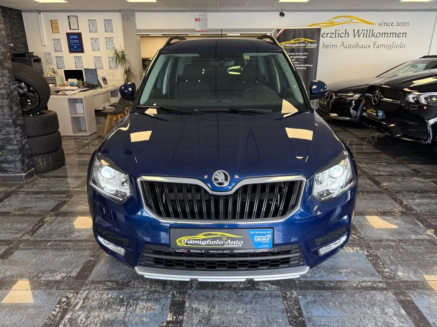 Skoda Yeti Drive*Xenon*Automatik*1.Hand*Tempo*AHK Blau - 2