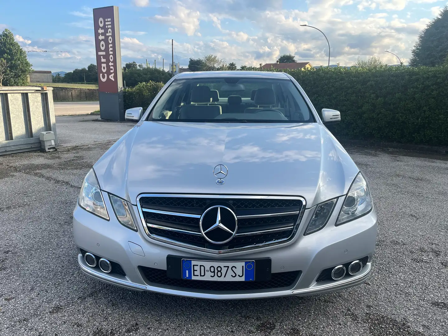 Mercedes-Benz E 220 Classe E - W212 Berlina cdi be Elegance Tetto Apr. Argent - 2