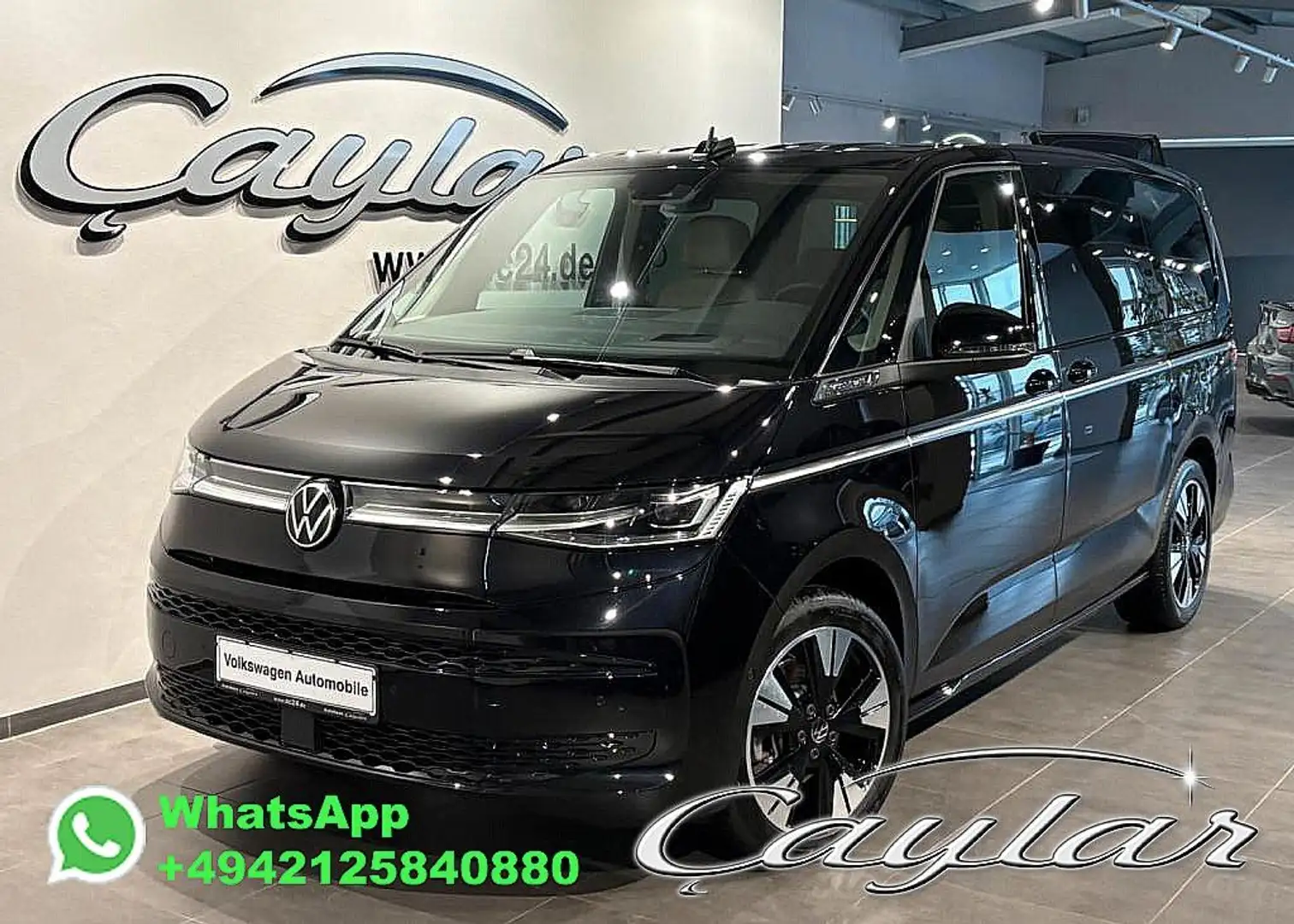 Volkswagen T7 Multivan T7 MULTIVAN TDI LANG LEDER MASSAGE SITZBELÜFT Noir - 1