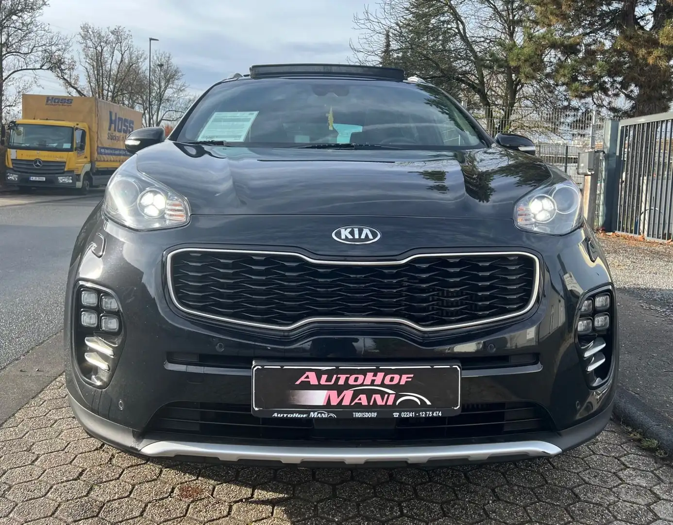 Kia Sportage GT-Line 4WD/Automatik/Navi/Panorama Zwart - 2