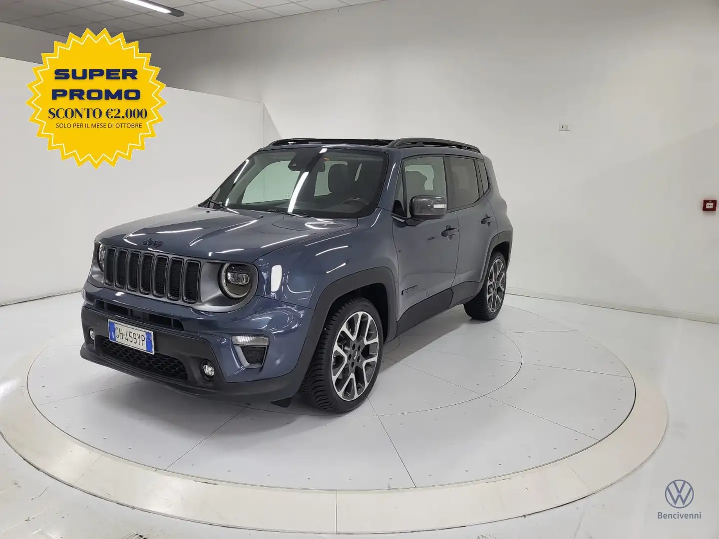 Jeep Renegade 1.5 Turbo T4 MHEV S Bleu - 1