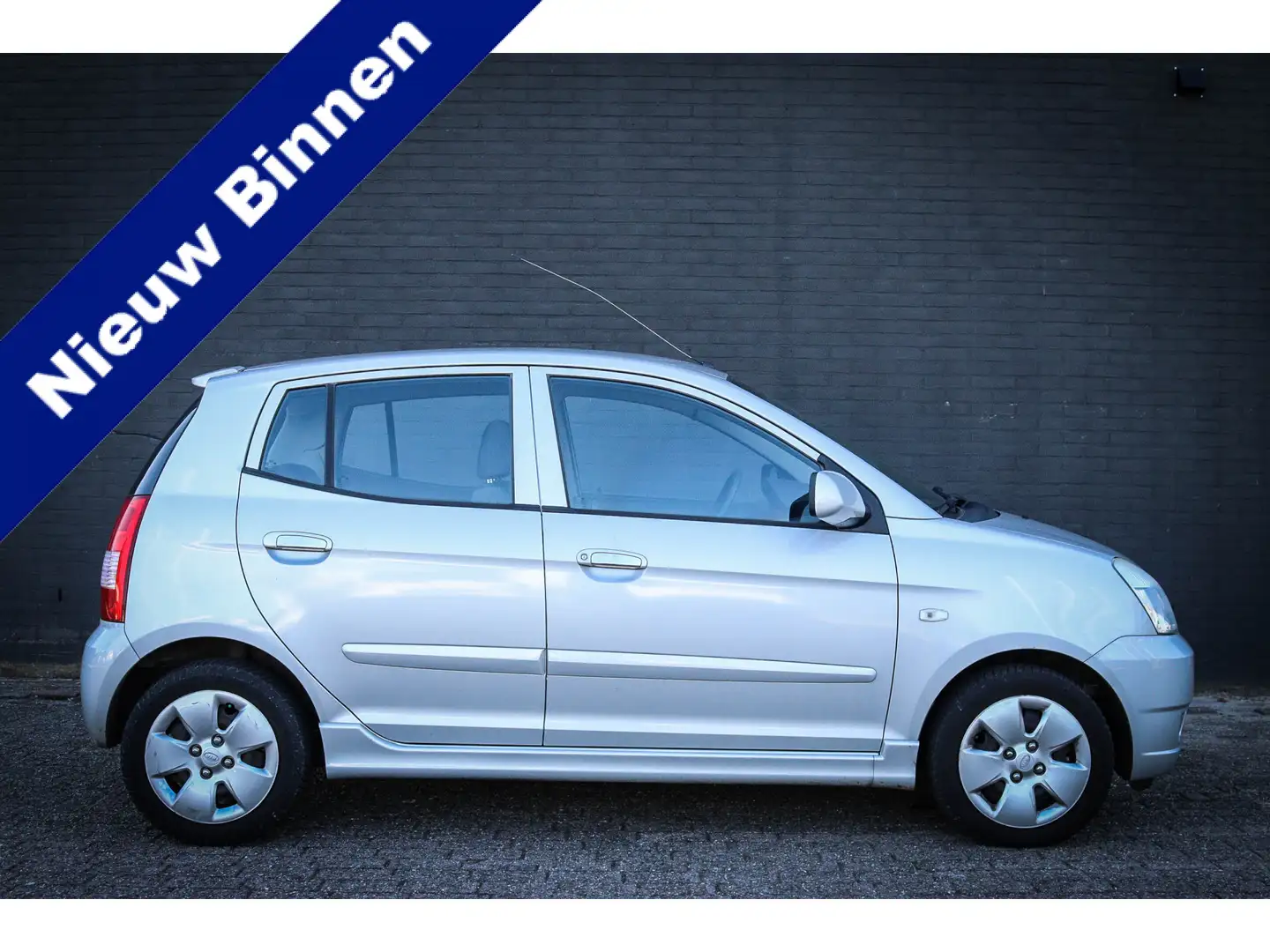 Kia Picanto 1.0 Bling Net binnen; met Airco Grijs - 1