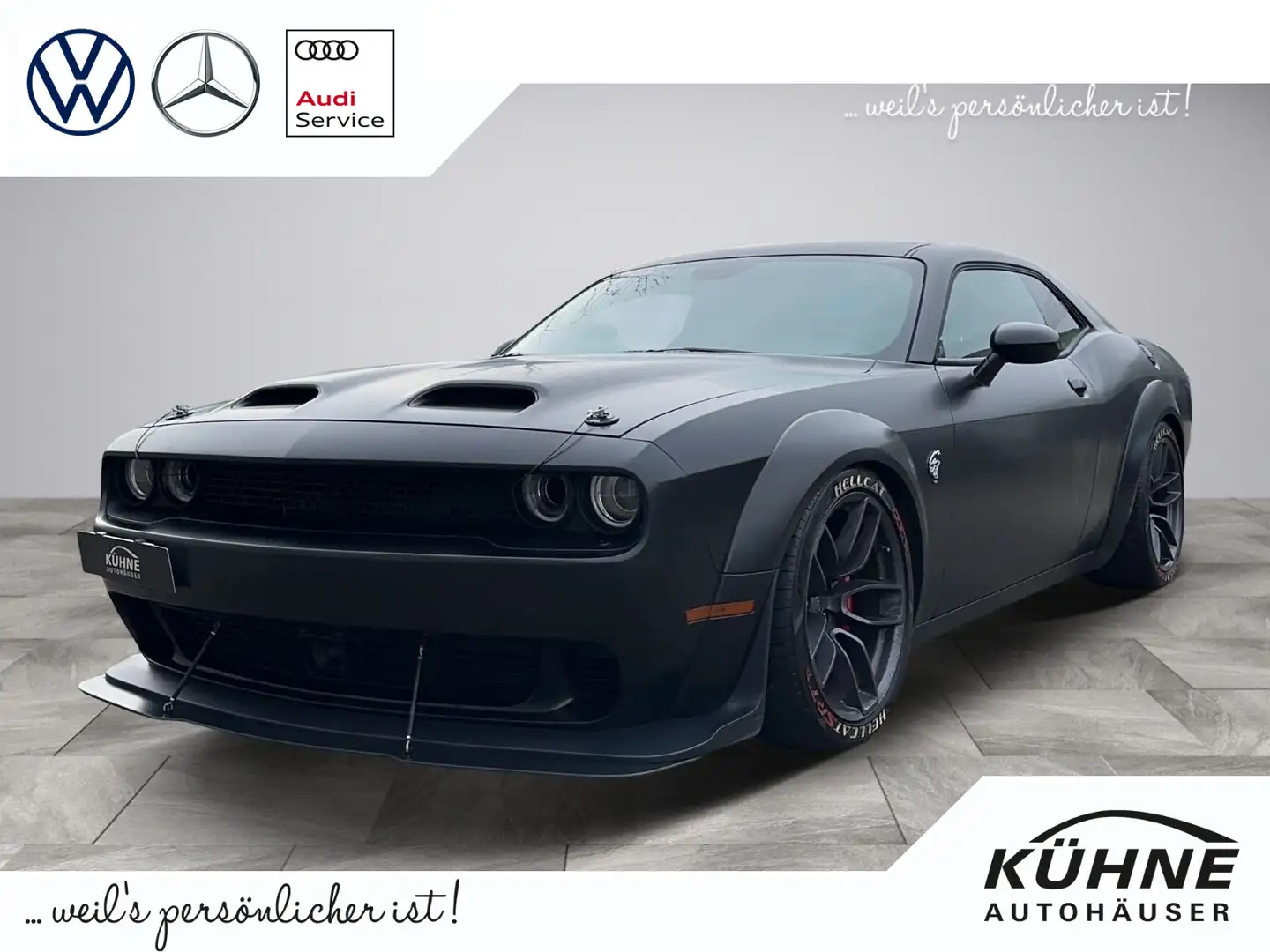 Dodge Challenger SRT Hellcat Schwarz - 1