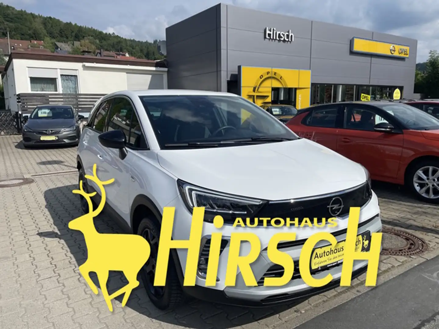 Opel Crossland 1.2 Elegance NAVI+AGR+PDC+KAMERA+SHZ+LRHZ Blanc - 1