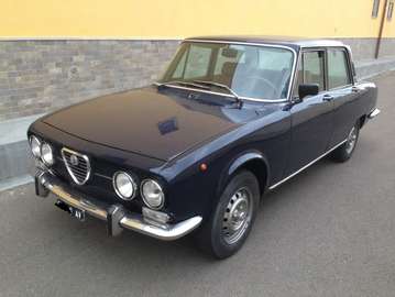 Alfa 2000 Ottime Condizioni, Attestato ASI