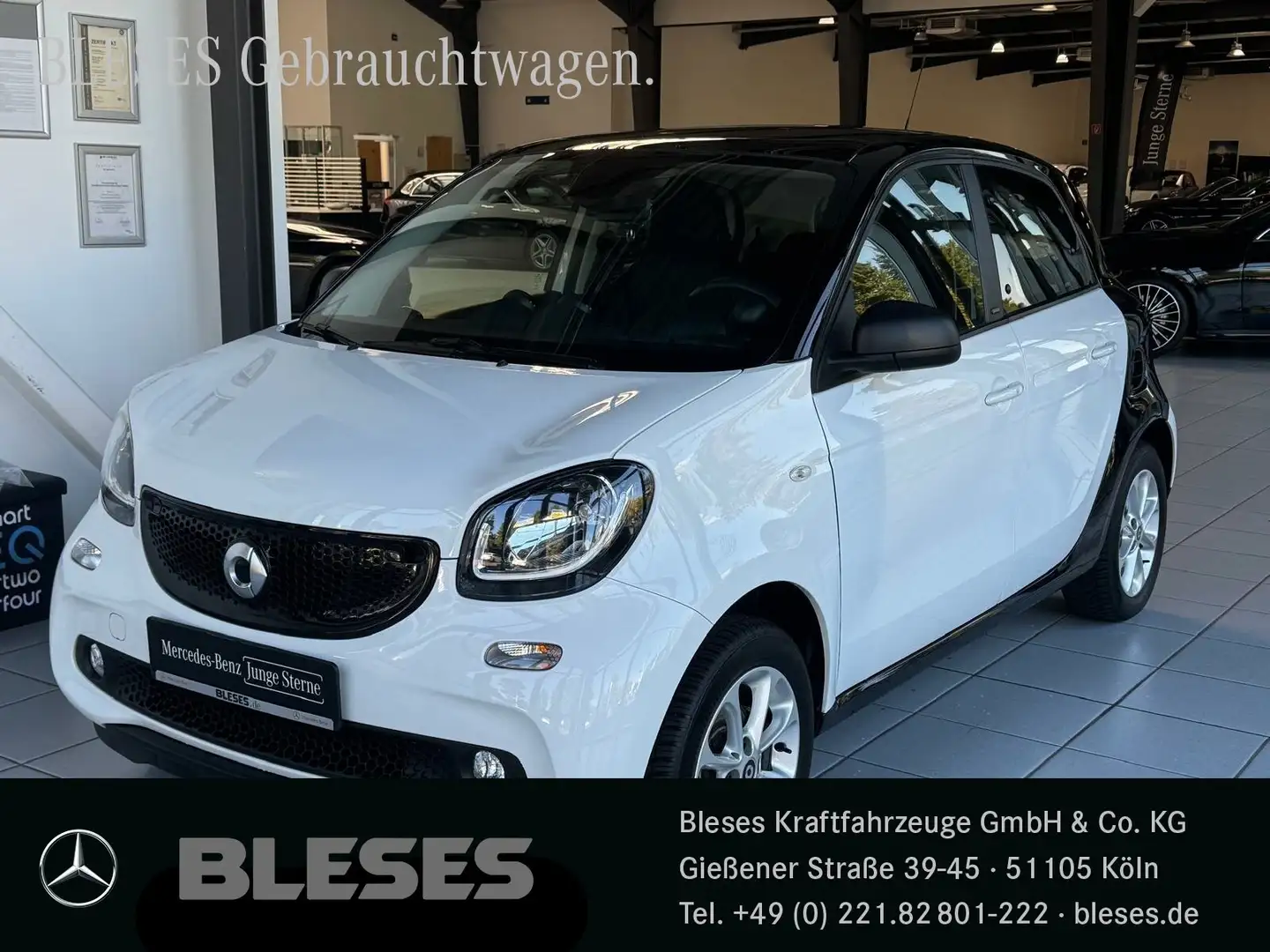 smart forFour forfour Passion Twinamic+Navi+Pano+SHZ+Komfort-P Blanc - 1