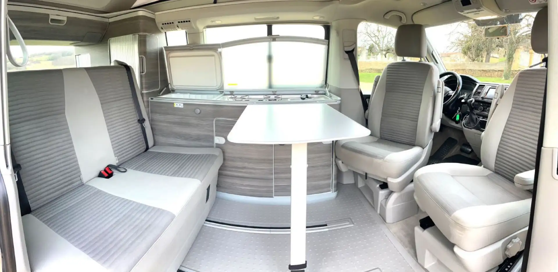 Volkswagen T5 Ocean DSG7 Wifi FULL OPTION Beige - 2