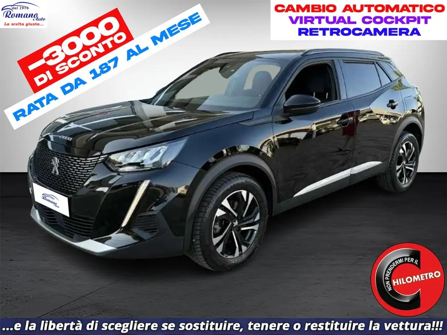 Peugeot 2008 1.5 bluehdi Allure Pack 130cv eat8 Noir - 1