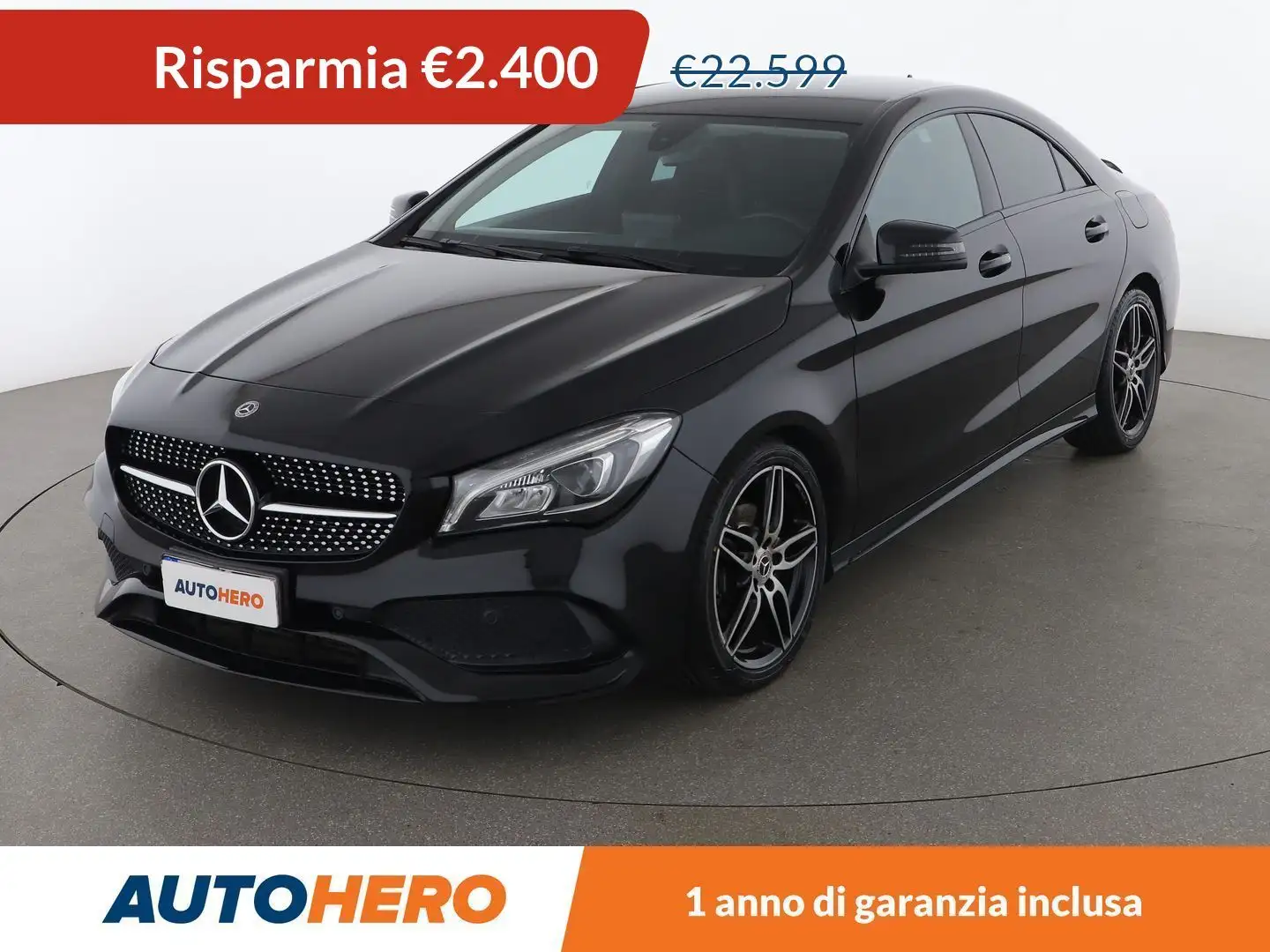 Mercedes-Benz CLA 200 CLA 200 d Premium Automatic Zwart - 1