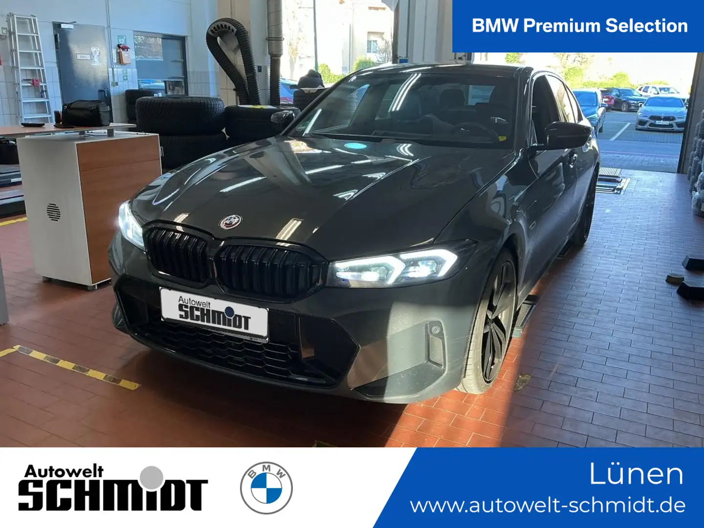 BMW 320 e M Sportpaket + 2Jahre-BPS.-GARANTIE Grau - 1