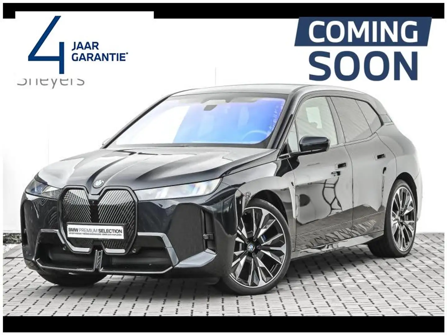 BMW iX xDrive45 M Edition Bleu - 1