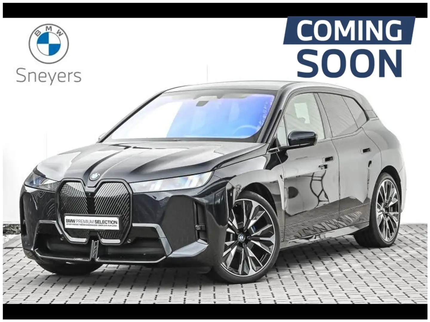 BMW iX xDrive45 M Edition Blauw - 1