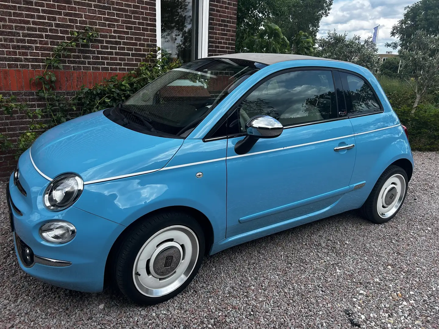 Fiat 500 500 0.9 TA Spiaggina 58 Blauw - 1