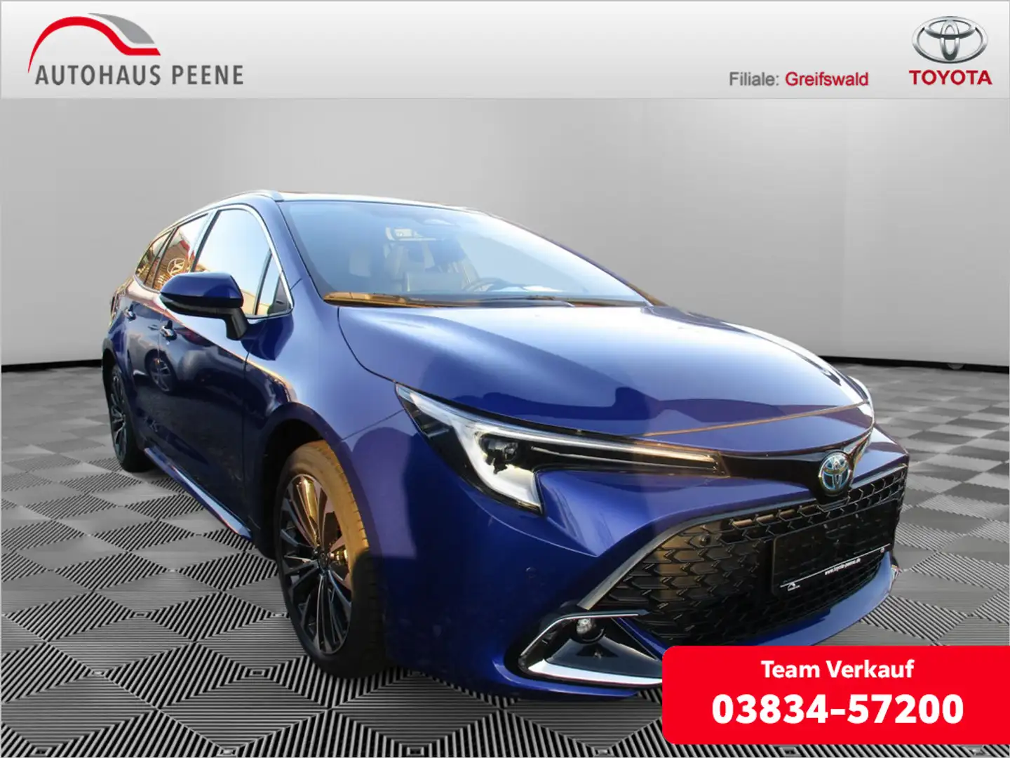 Toyota Corolla Touring Sports 2.0 Hybrid Team D LED Azul - 1
