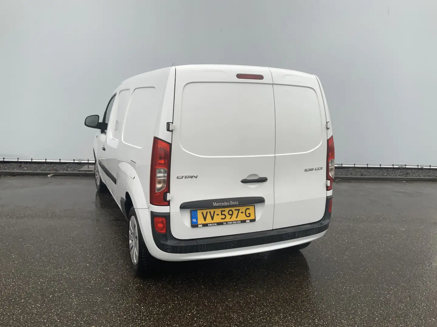 Mercedes-Benz Citan 109 CDI BlueEFFICIENCY Extra Lang Maxi Airco Euro Blanc - 2