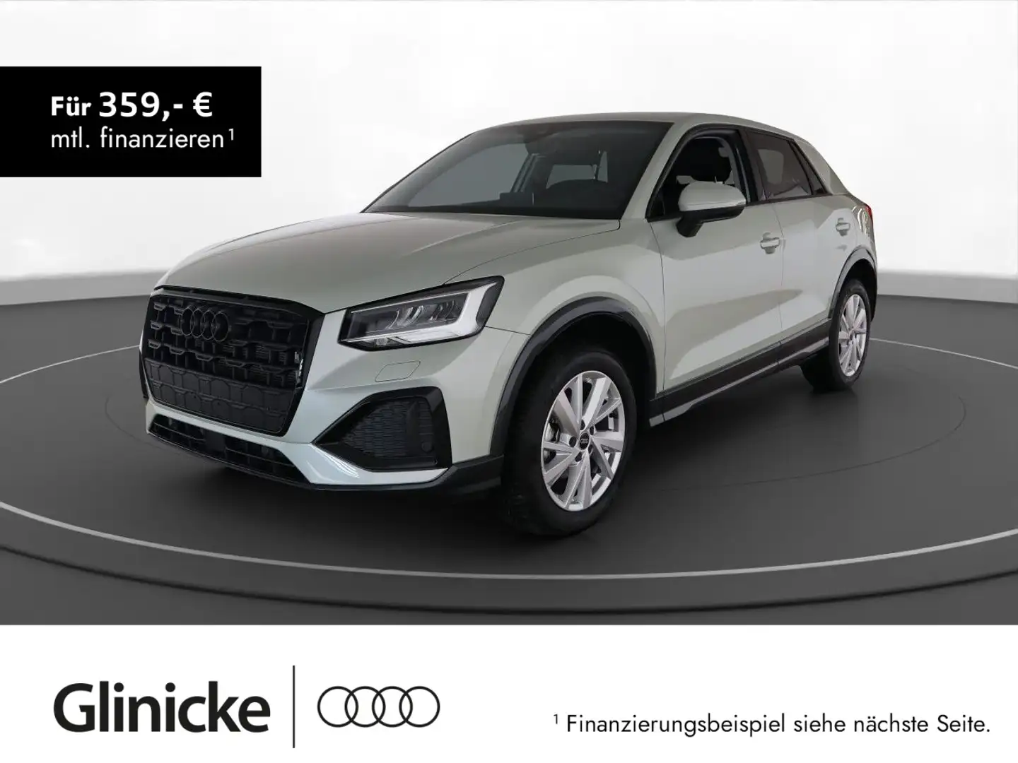 Audi Q2 35 TFSI advanced LED LM 18" PDC Tempomat Virt Silber - 1