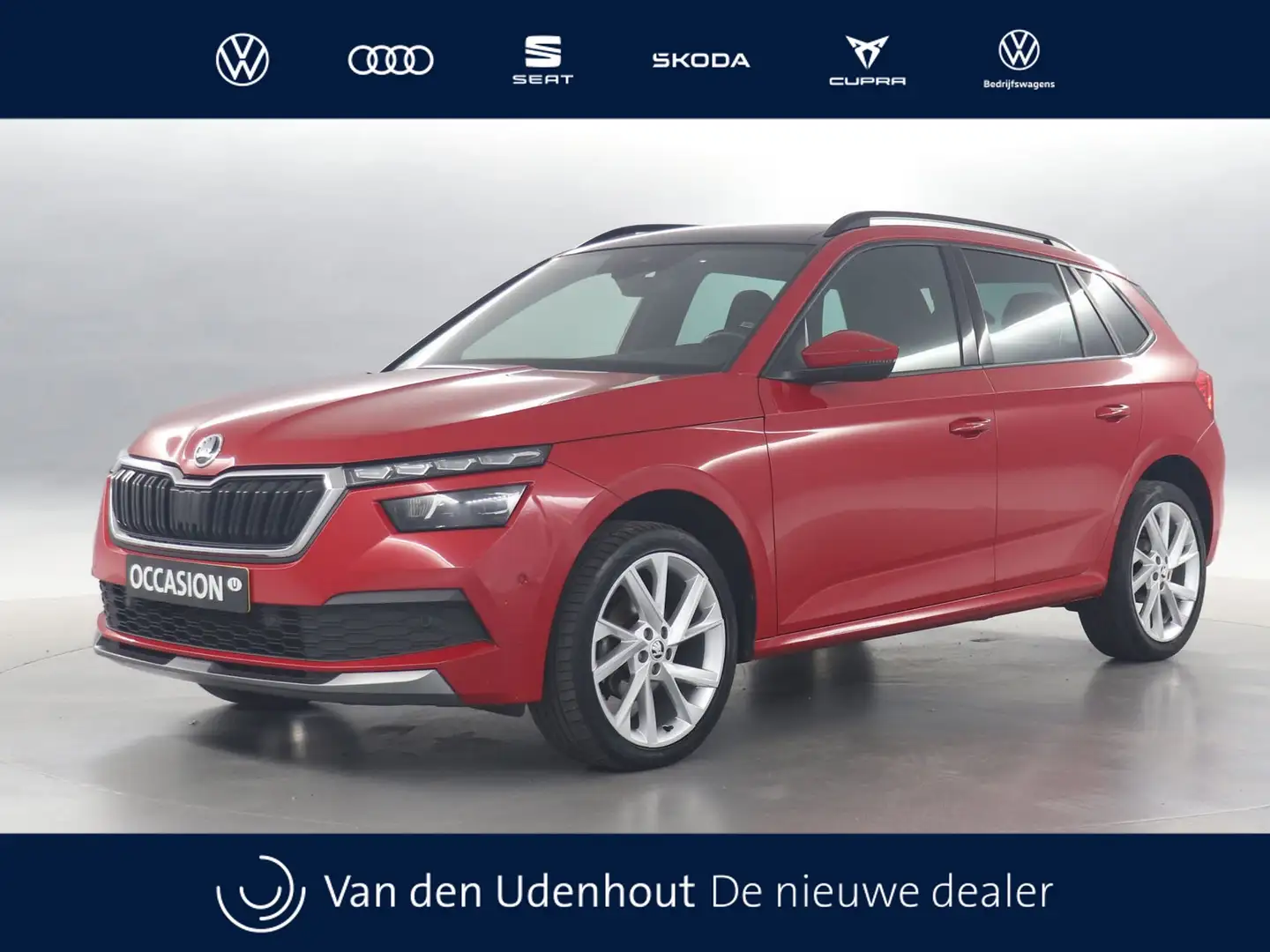 Skoda Kamiq 1.5 TSI 150pk Sport Business DSG / Navigatie / Pan Rouge - 1