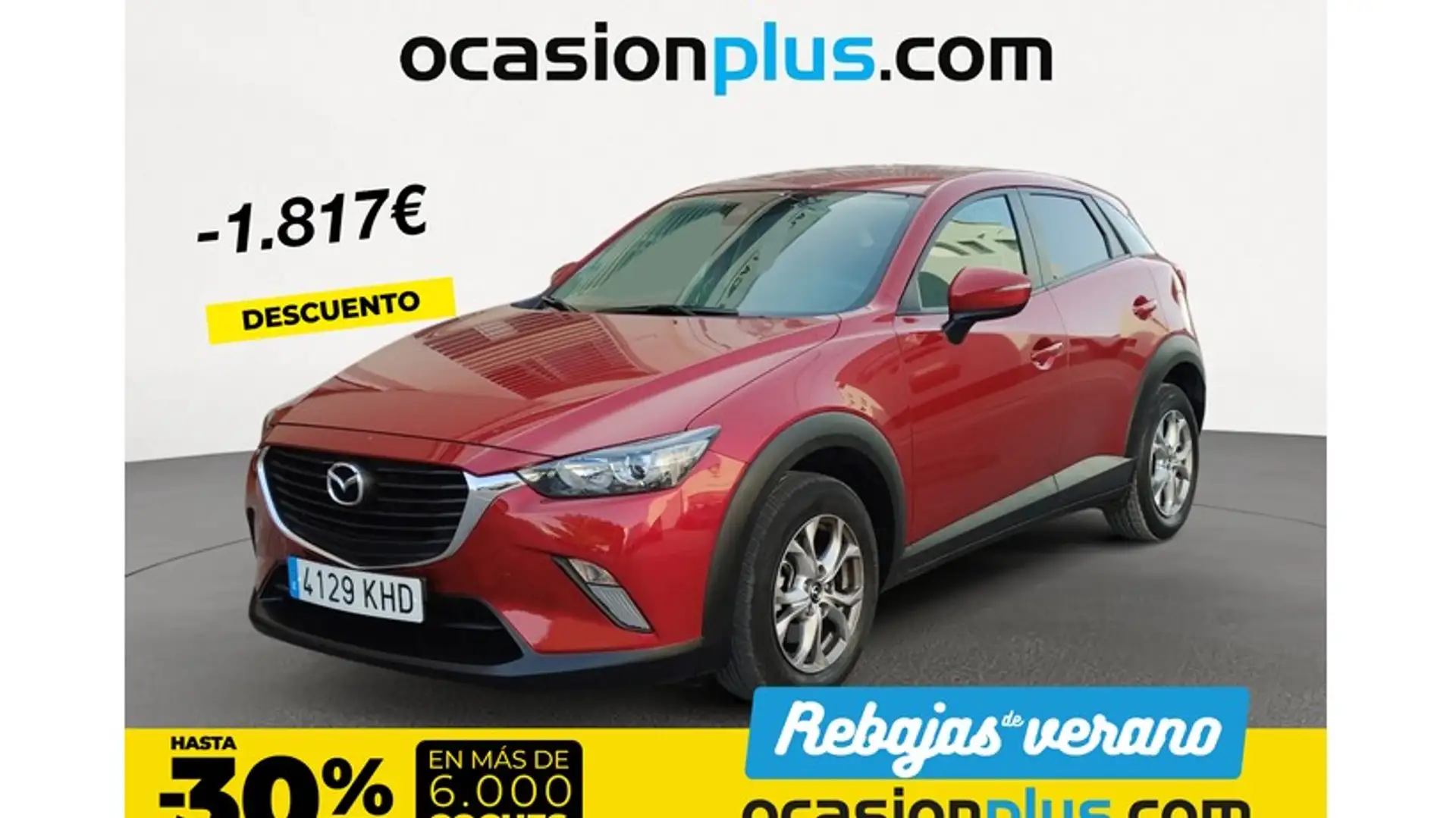 Mazda CX-3 2.0 Style+ Navegador 2WD Aut. 120 Rouge - 1