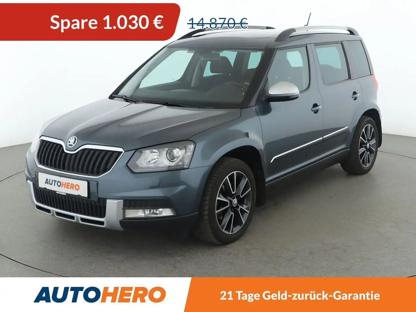 Skoda Yeti 2.0 TDI Adventure*NAVI*XENON*TEMPO*PDC* Grigio - 1