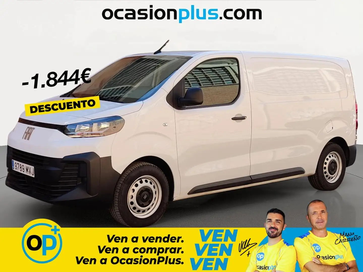 Fiat Scudo Furgón 1.5BlueHDI S&S L2 H1 88KW Blanco - 1