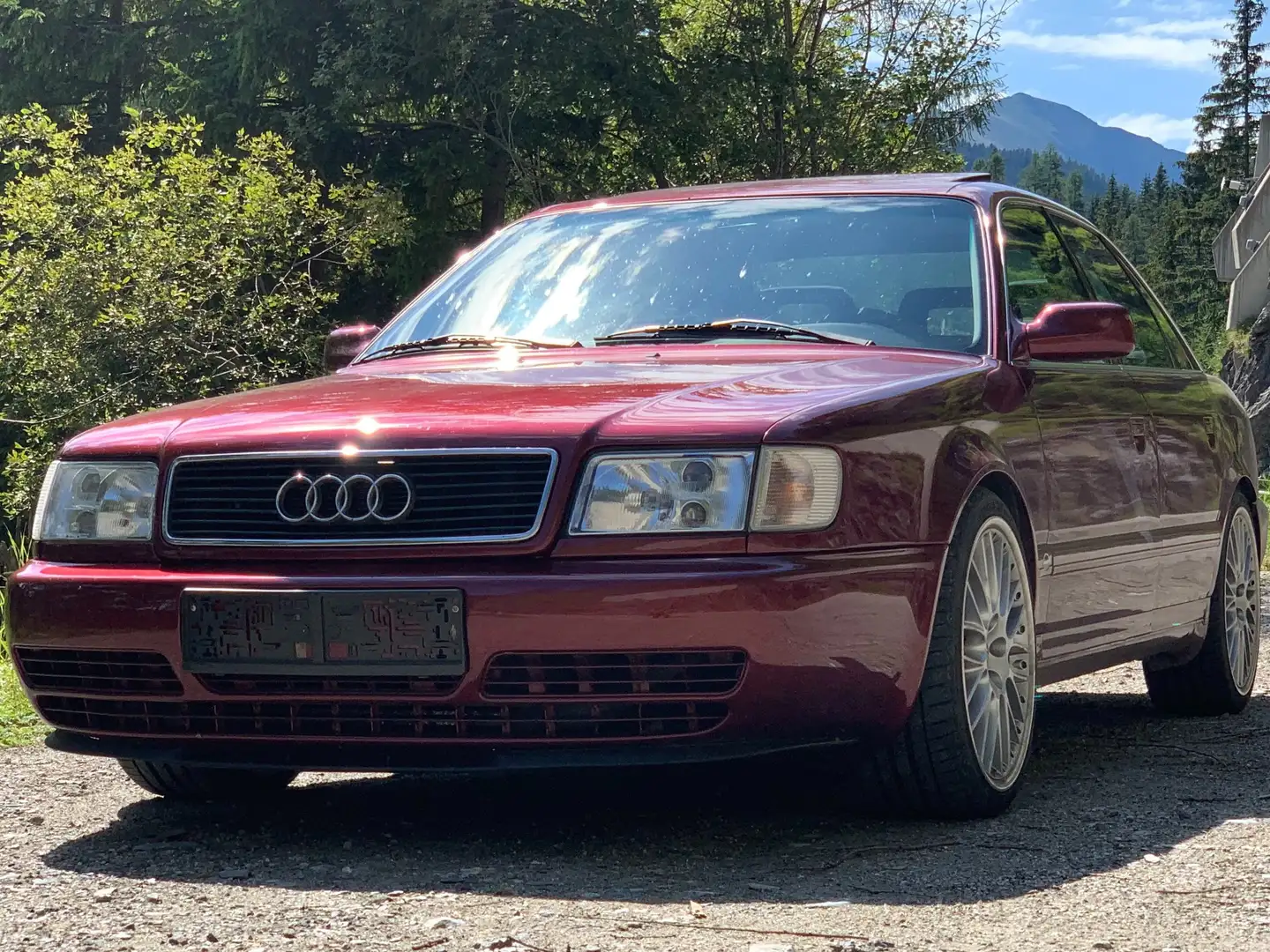 Audi 100 100 quattro 2,2 S4 Czerwony - 1