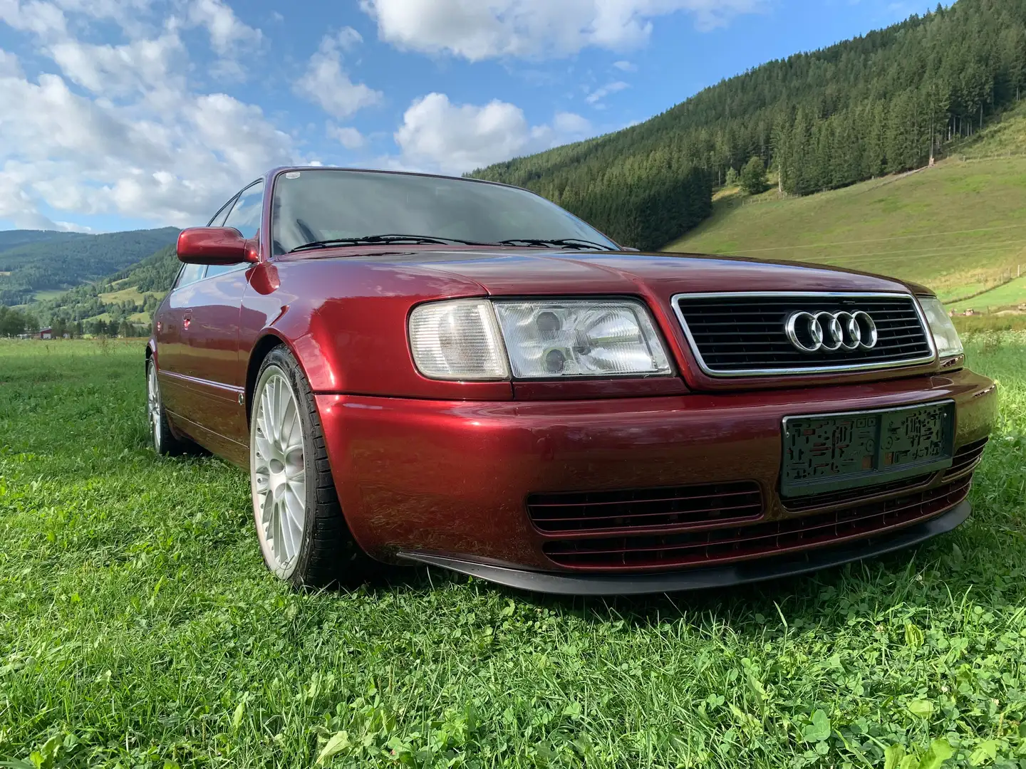 Audi 100 100 quattro 2,2 S4 Czerwony - 2