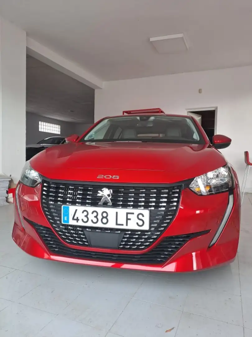 Peugeot 208 1.2 Puretech S&S Allure 100 Rojo - 2