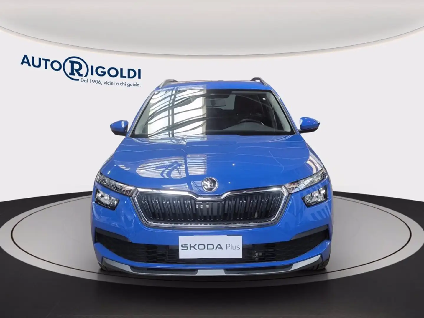 Skoda Kamiq 1.0 g-tec ambition 90cv Bleu - 2
