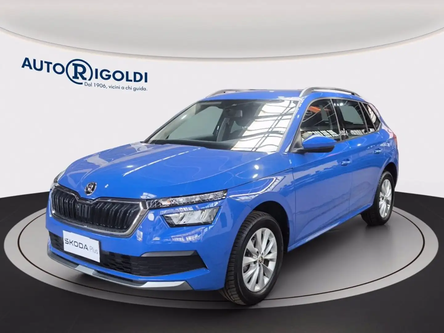 Skoda Kamiq 1.0 g-tec ambition 90cv Bleu - 1