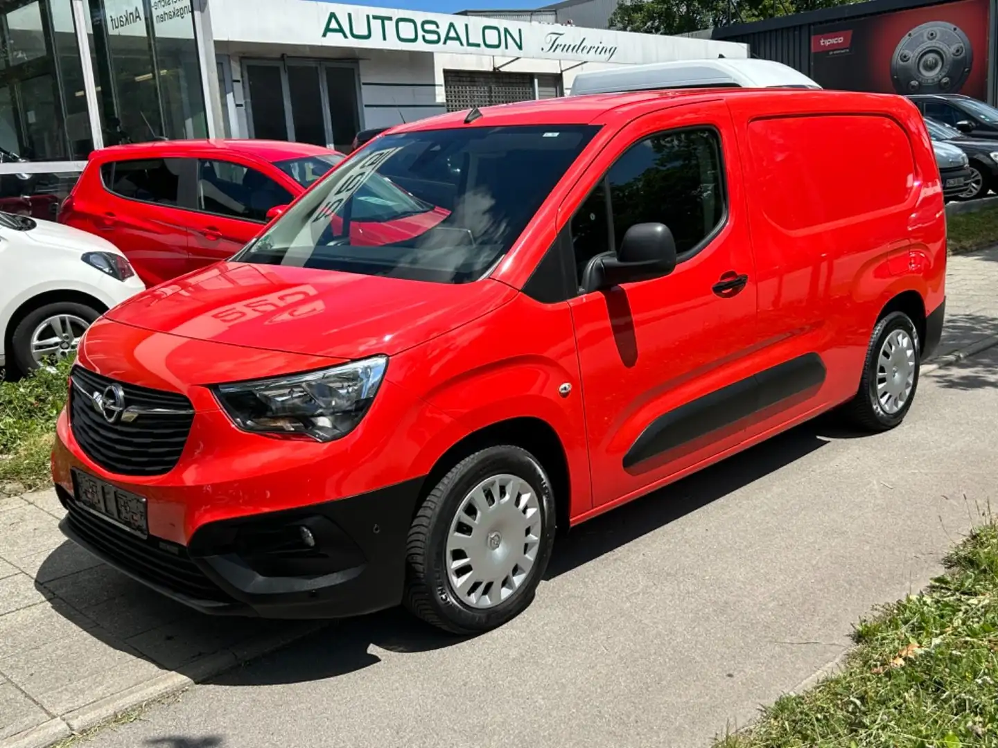 Opel Combo Kasten lang XL Sortimo Regale Navi Kamera Rot - 2