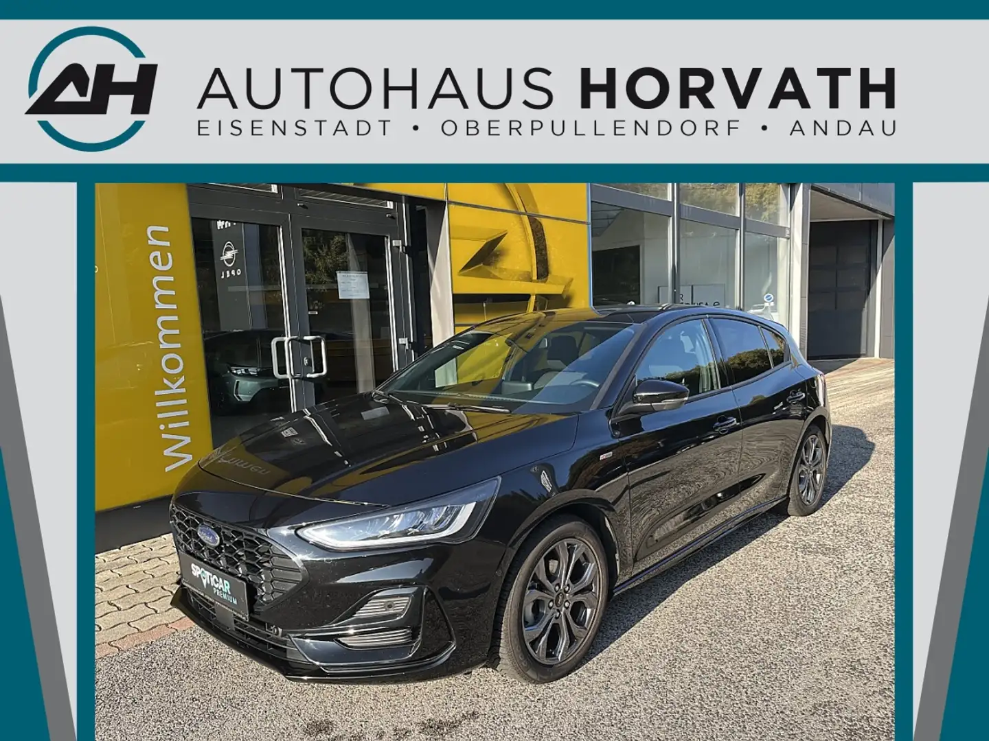 Ford Focus 1,0 EcoBoost Hybrid ST-Line Style Aut. Schwarz - 1