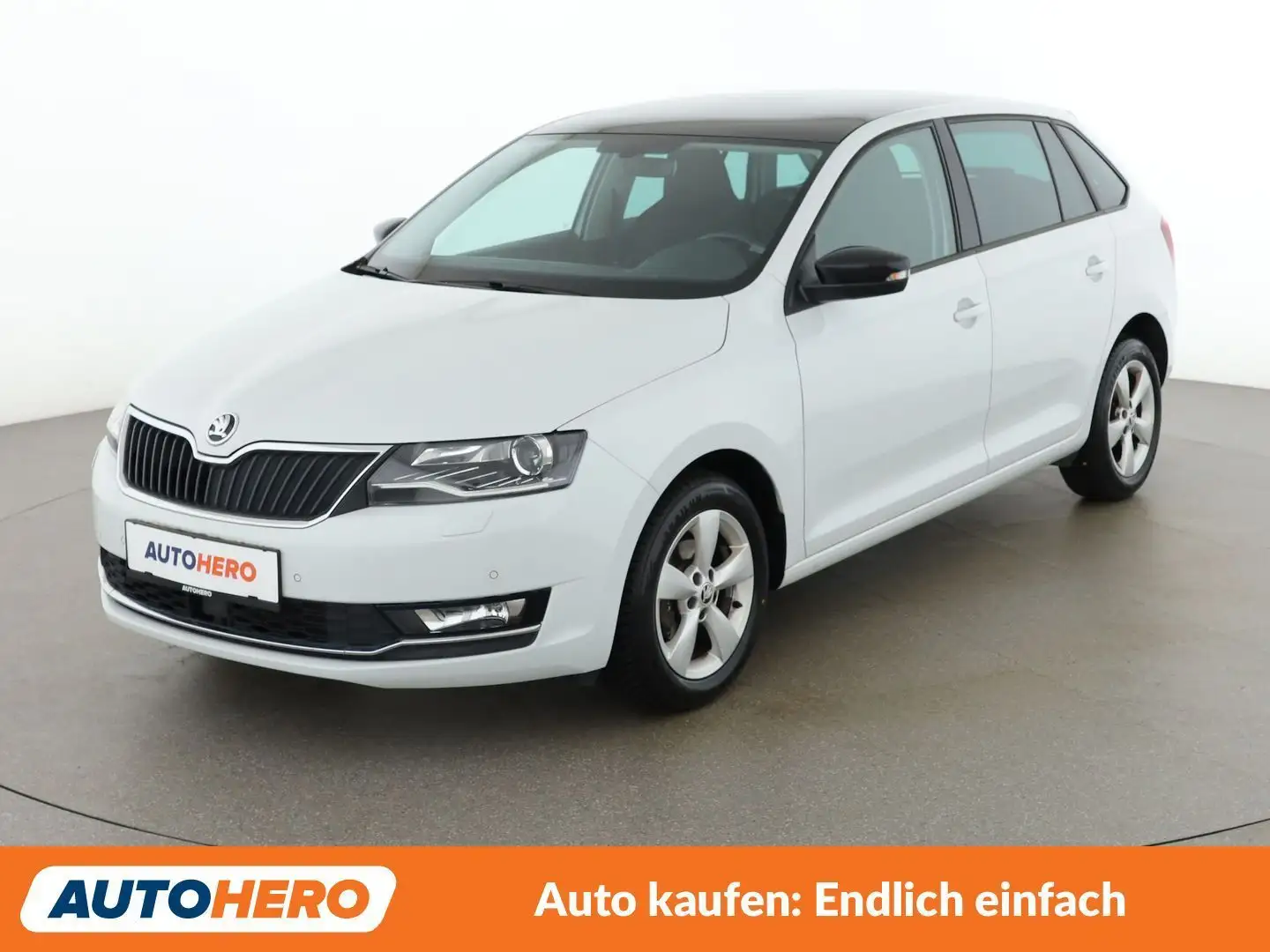 Skoda Rapid/Spaceback 1.0 TSI Sport Weiß - 1