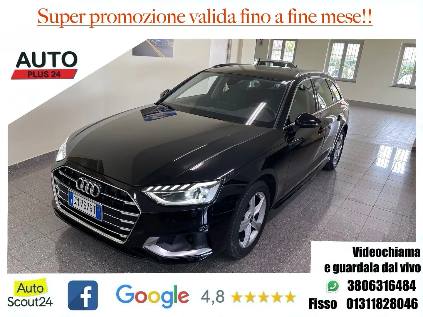 Audi A4 Avant 35 TDI  Business Advanced CON PROMO PLUS Nero - 1