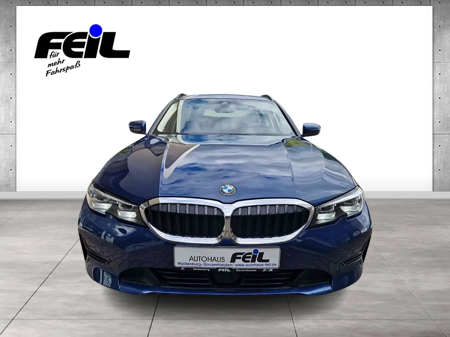 BMW 320 d Advantage DAB LED WLAN ACC + Stop&Go Shz Bleu - 2