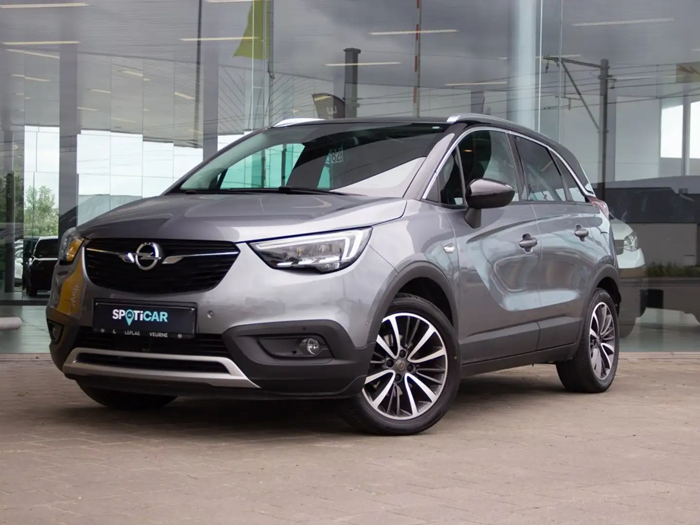 Opel Crossland X INNOVATION 1.2T 110PK |GPS|PANO DAK|HEAD UP DISPLA Gris - 1