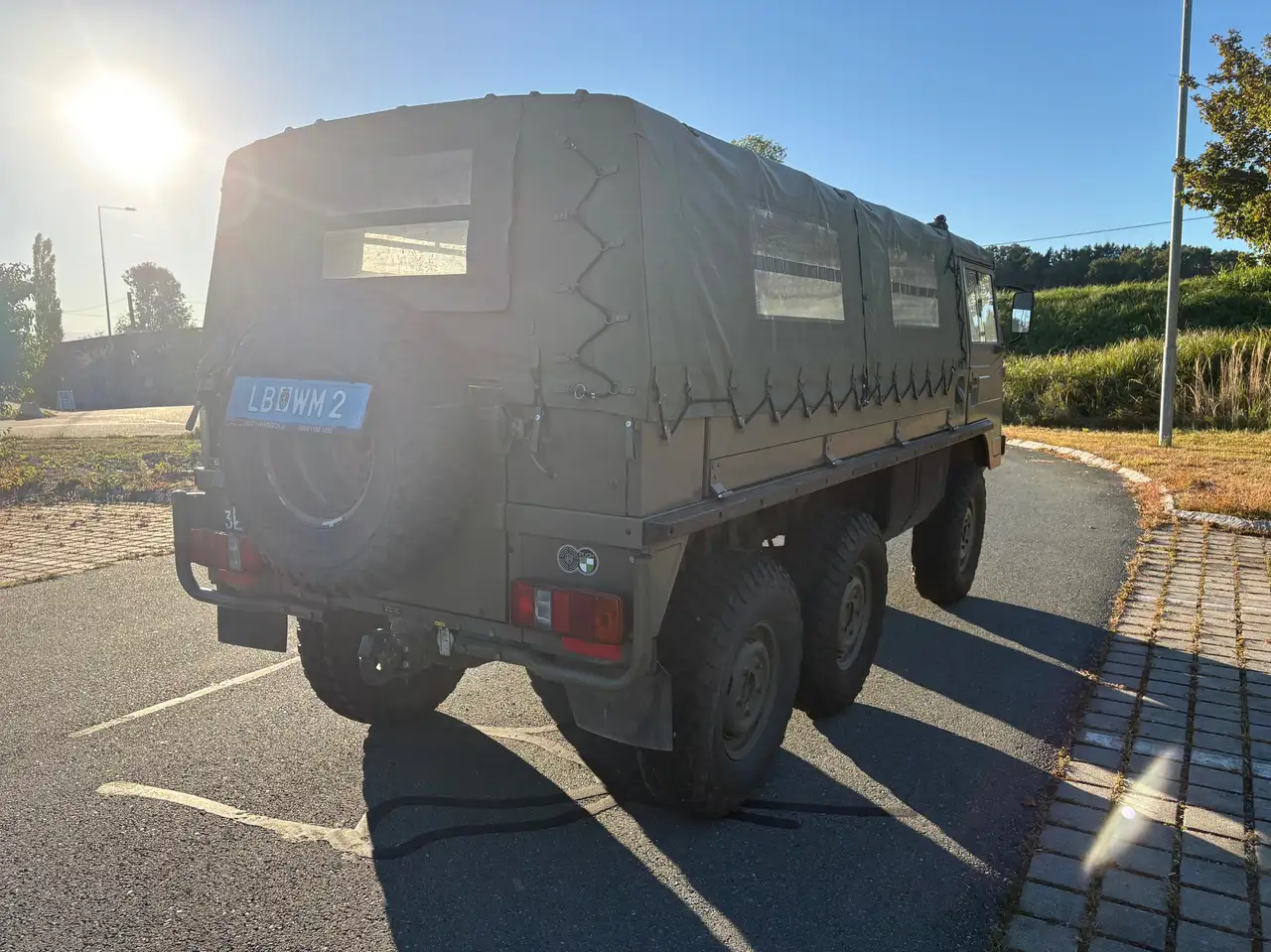 Puch Pinzgauer 712M 6x6 Rehab ÖBH 9-Sitzer mit Servo, foto 6