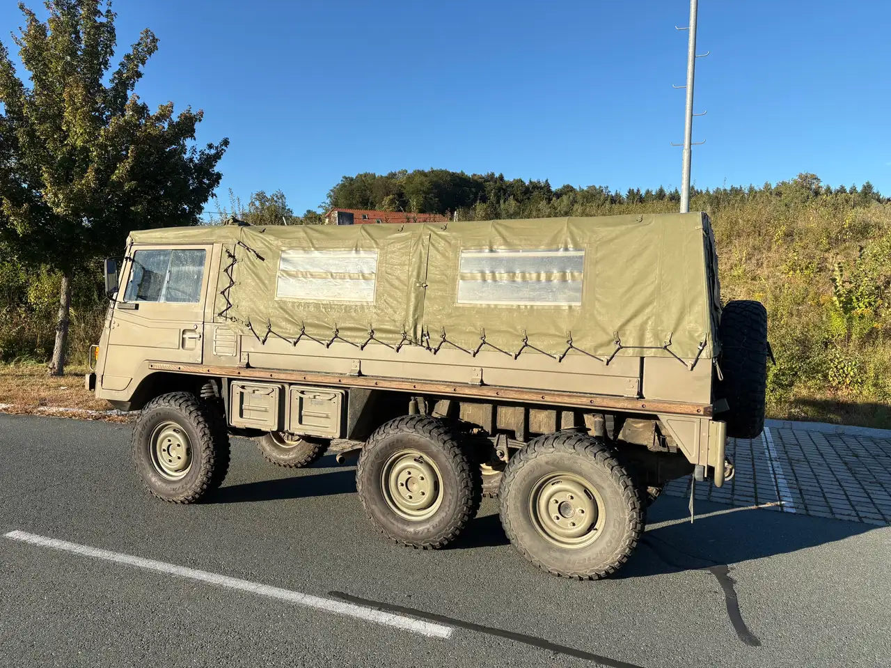 Puch Pinzgauer 712M 6x6 Rehab ÖBH 9-Sitzer mit Servo, foto 3