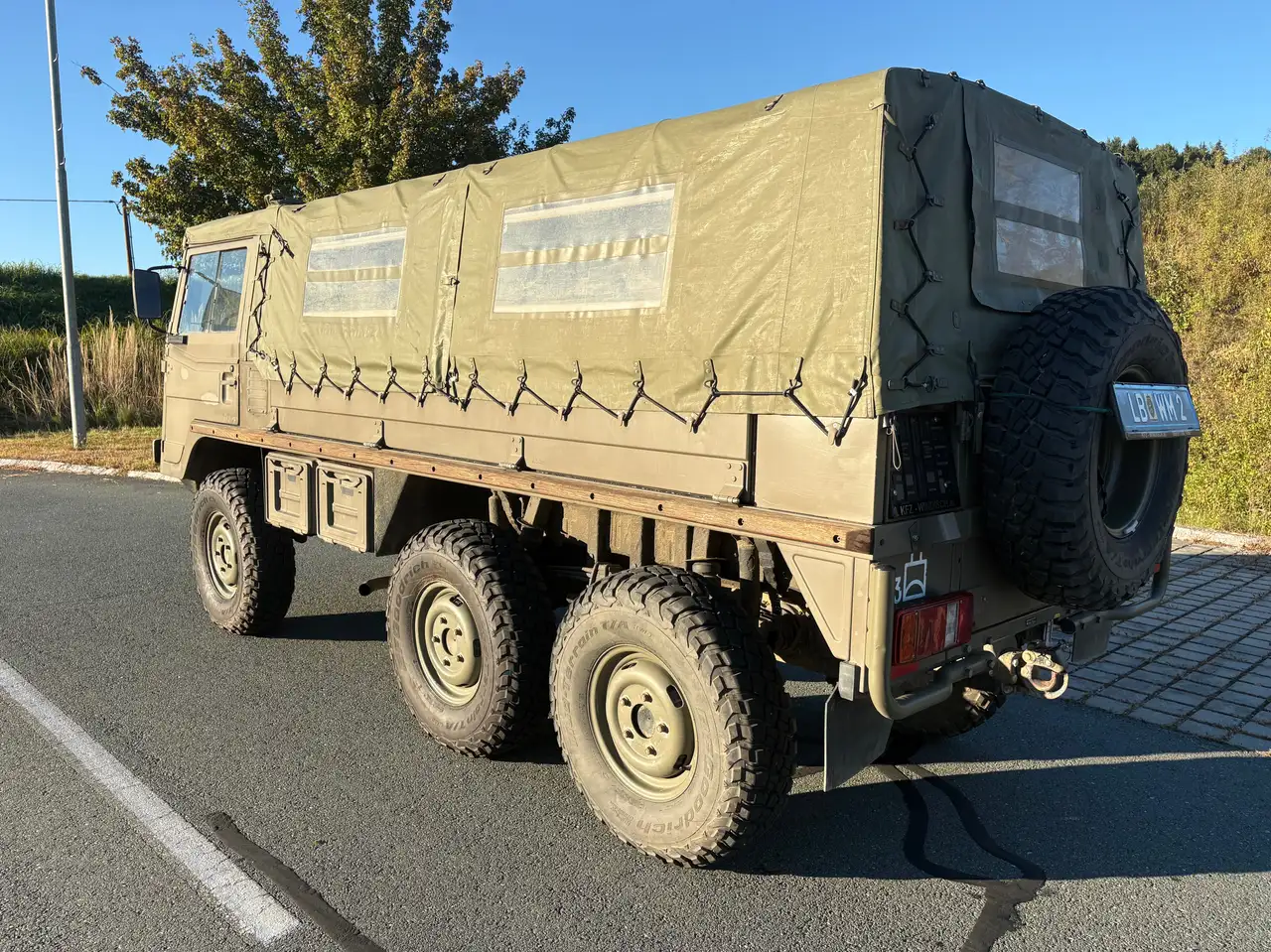 Puch Pinzgauer 712M 6x6 Rehab ÖBH 9-Sitzer mit Servo, foto 4