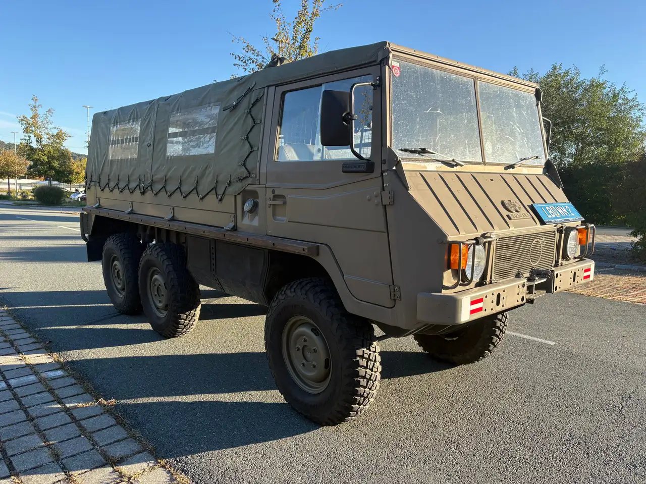 Puch Pinzgauer 712M 6x6 Rehab ÖBH 9-Sitzer mit Servo, foto 8