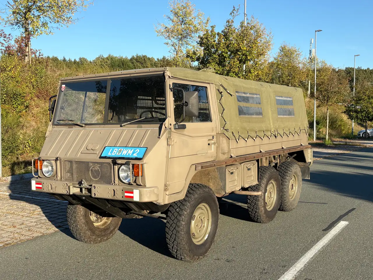 Puch Pinzgauer 712M 6x6 Rehab ÖBH 9-Sitzer mit Servo, foto 10