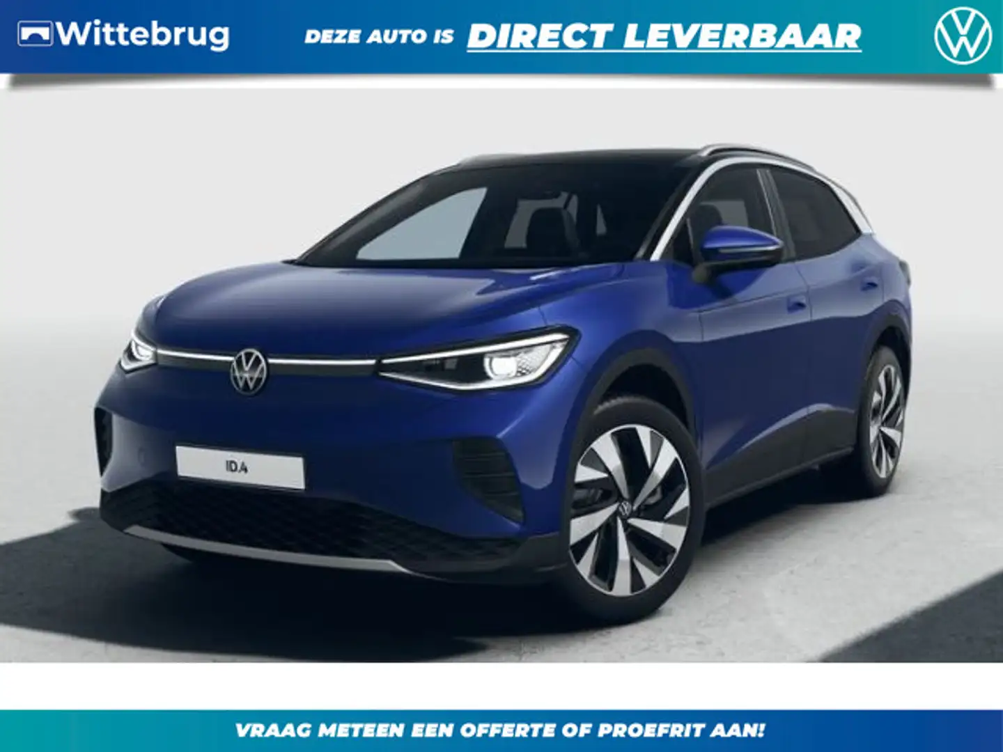 Volkswagen ID.4 Pro Business 77 kWh Modrá - 1