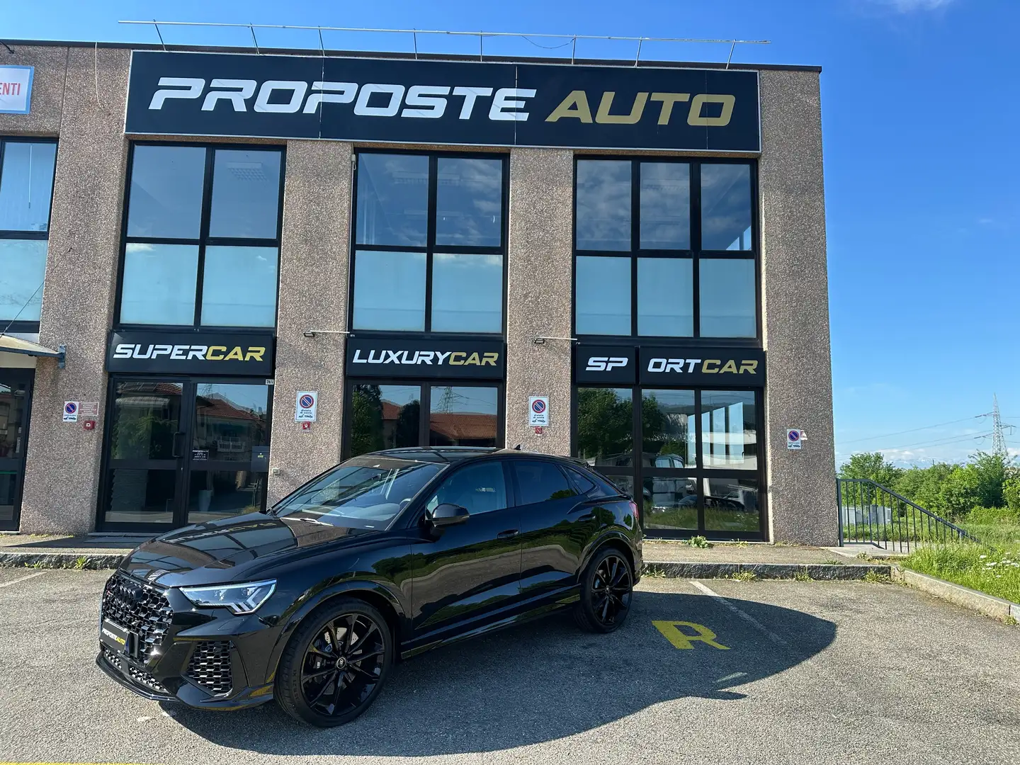 Audi RS Q3 SPORTBACK 2.5 TFSI 400 CV PACK BLACK PREZZO REALE Noir - 1