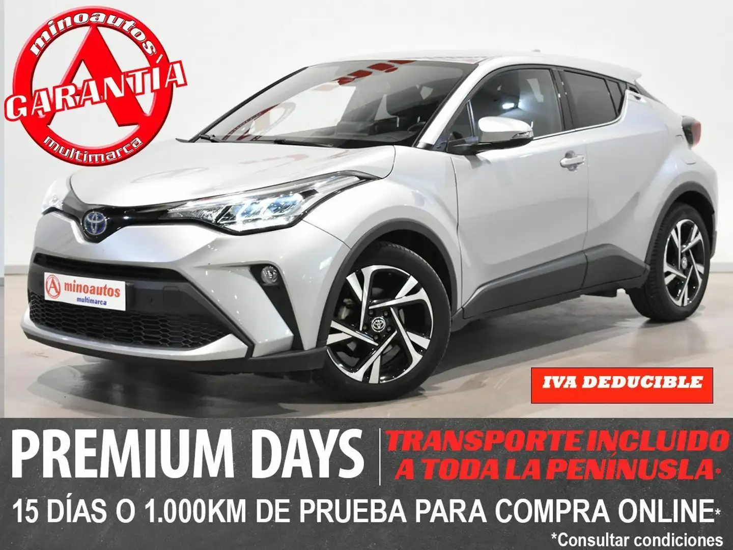 Toyota C-HR 2.0 HYBRID 180 H BUSINESS Gris - 1